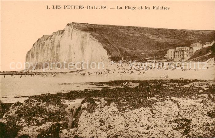 Les Petites Dalles 76 Seine-Maritime La Plage et les Falaises
