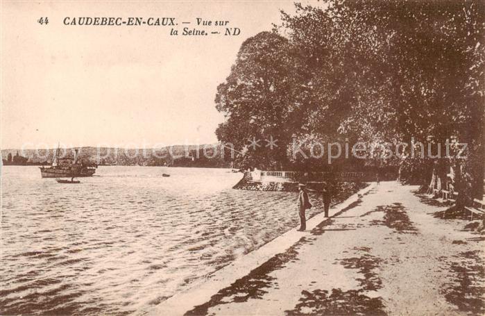 Caudebec-en-Caux 76 Seine-Maritime Vue sur la Seine