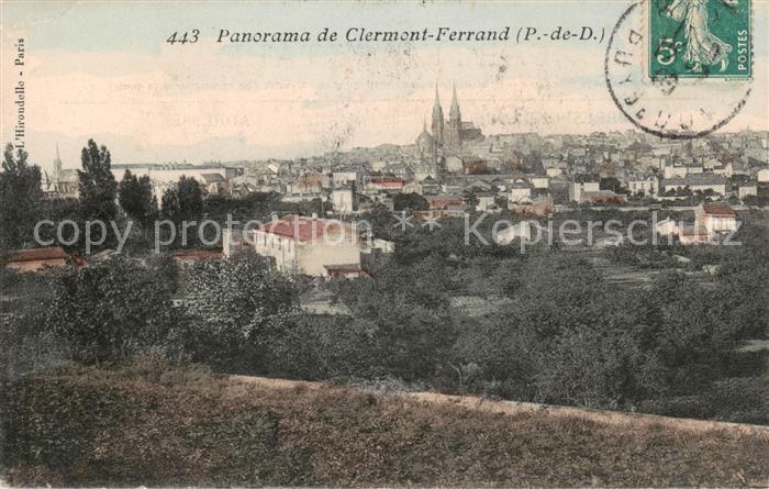 Clermont-Ferrand 63 Panorama
