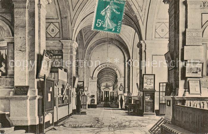 Royat 63-les-Bains Etablissement Thermal interieur