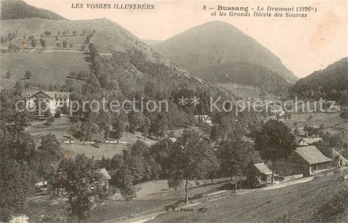 Bussang Vosges 88 Le Drumont et les Grands Hotels des Sources