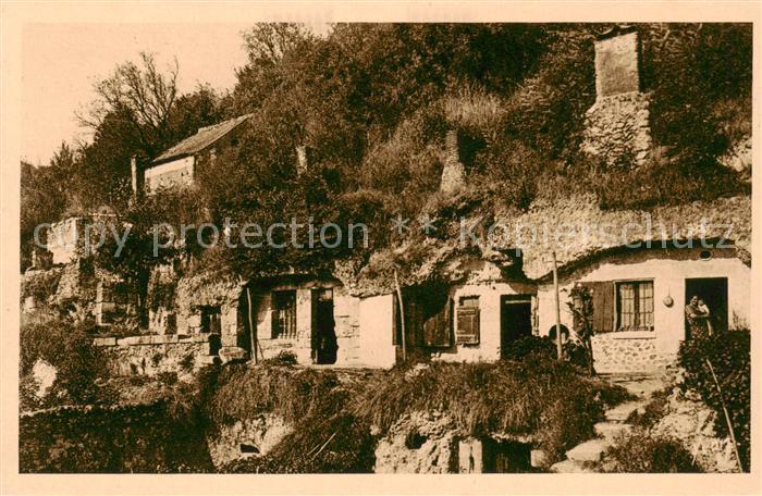 Langeais 37 Indre-et-Loire Les Troglodytes modernes
