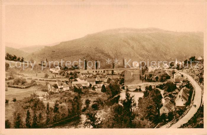 Chateauneuf-les-Bains Vue generale des Ponts de Menat Route allant aux Gorges de