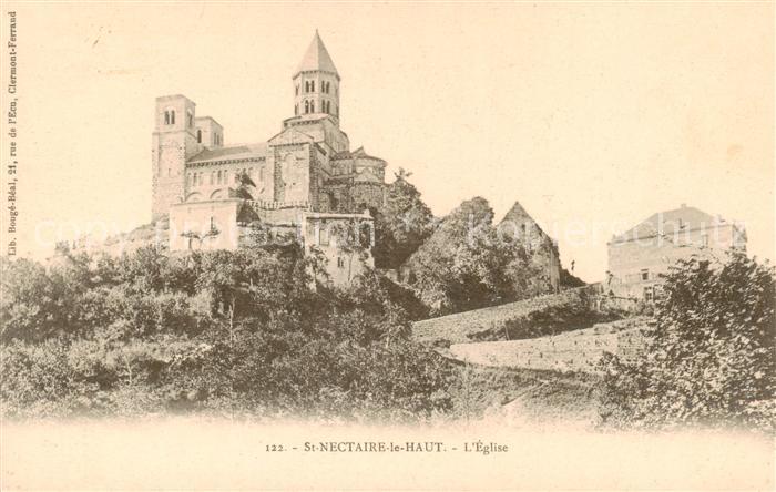 St-Nectaire-le-Haut 63 Puy de Dome Eglise