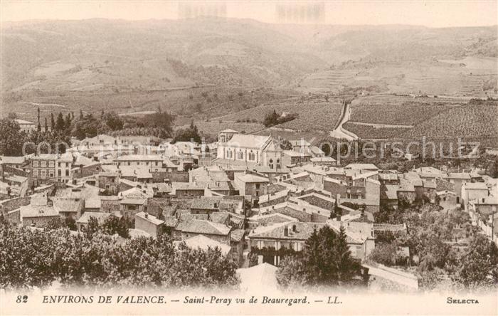 Saint-Peray vu de Beauregard