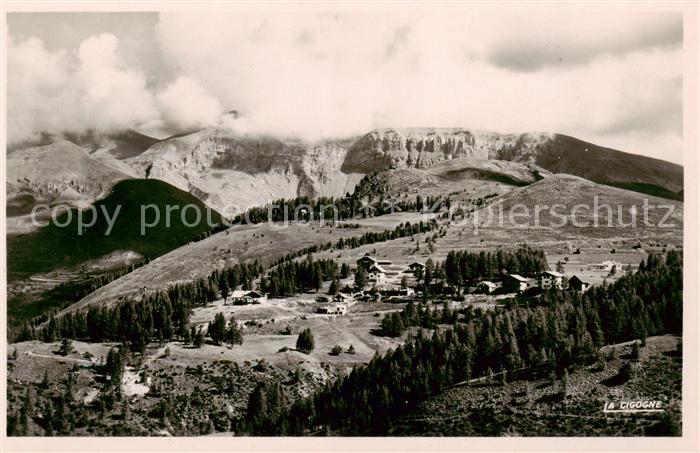 Valberg 06 Alpes-Maritimes Les chalets et le Mounier
