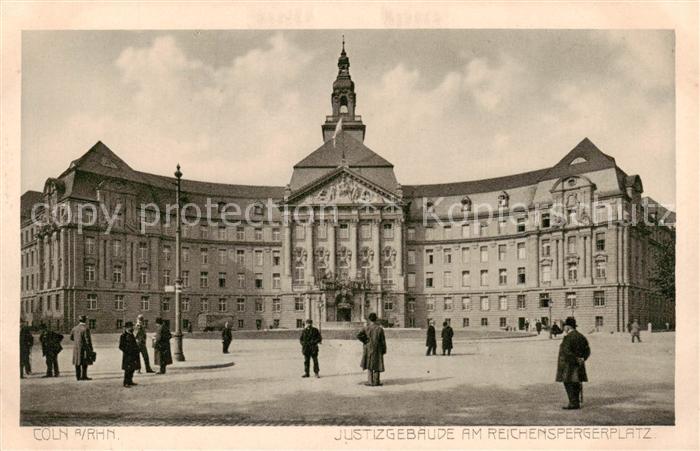 Coeln Rhein Justizgebaeude am Reichesnspergerplatz