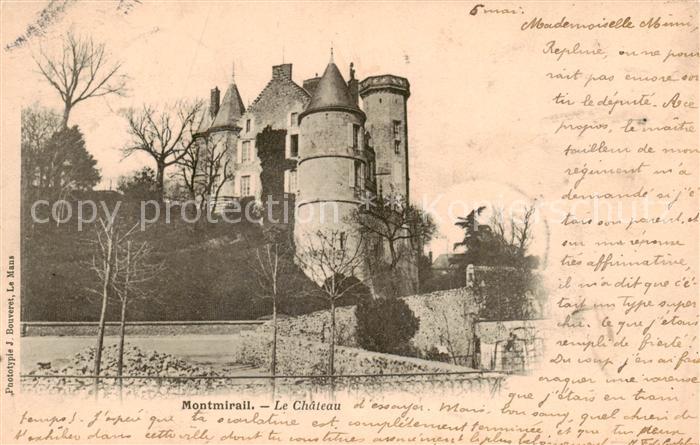 Montmirail 72 Sarthe Le Chateau