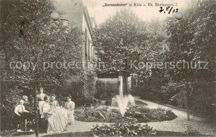 Koeln  Rhein Dornenheim