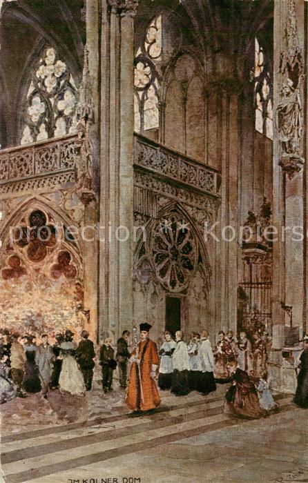 Koeln  Rhein Im Koelner Dom