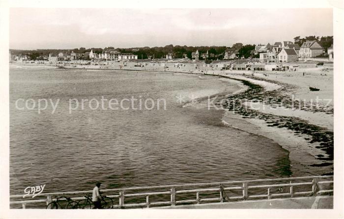 Pornichet La Plage prise de la Jetee