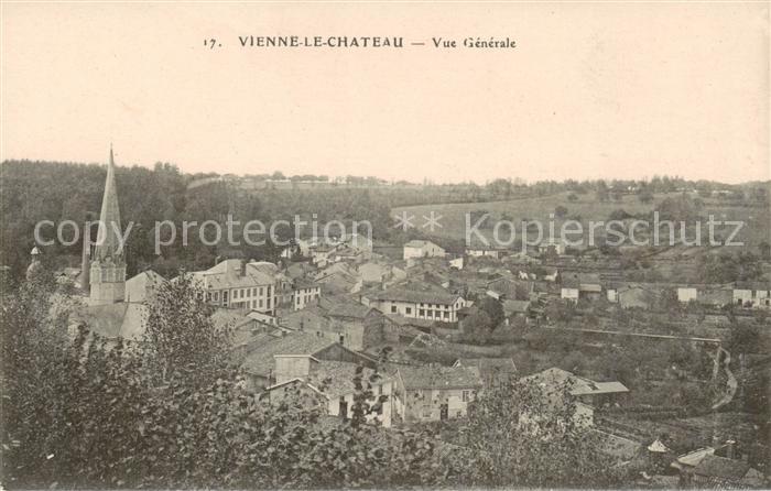 Vienne-le-Chateau 51 Marne Vue generale