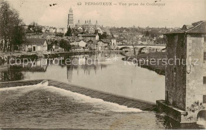 Perigueux 24 Vue prise de Cachepur