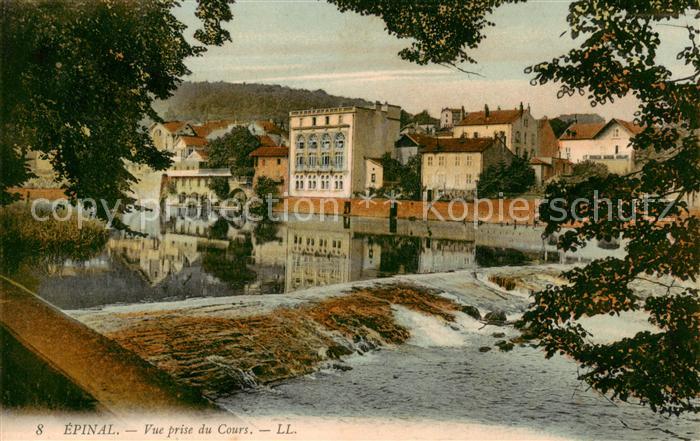 Epinal 88 Vosges Vue prise du Cours
