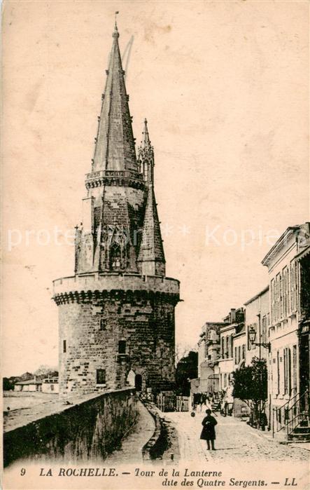 La Rochelle 17 Tour de la Lanterne dite des Quatre Sergenis