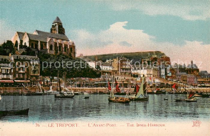 Le Treport 76 Avant Port