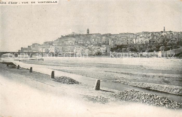 Vintimille Ventimiglia Liguria IT Panorama