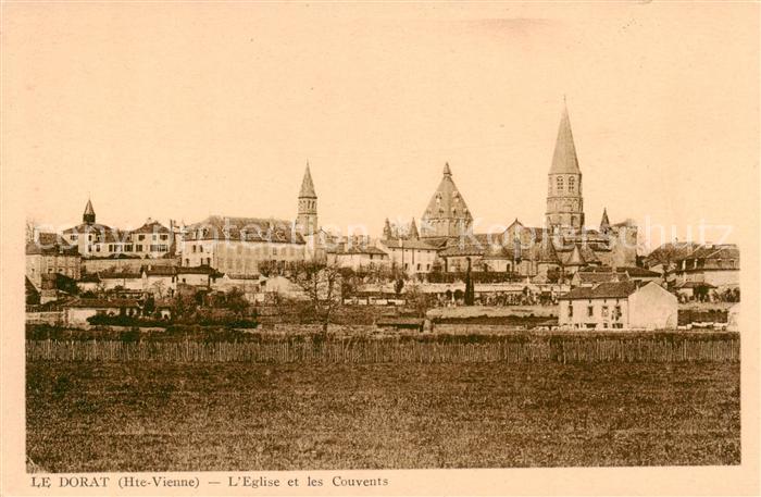 Le Dorat Eglise et les Couvents