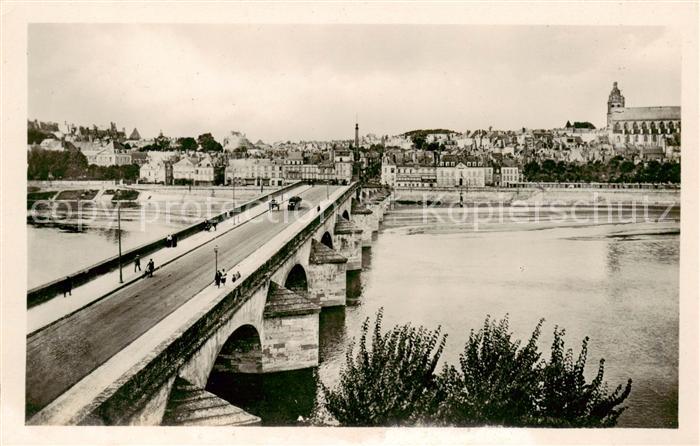 Blois 41 Vue generale Le Pont sur la Loire