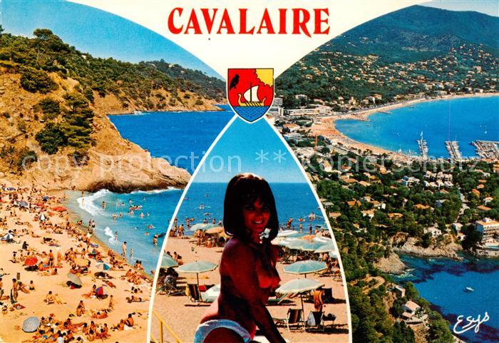 Cavalaire-sur-Mer 83 Var La plage et les calanques de Bon Port L