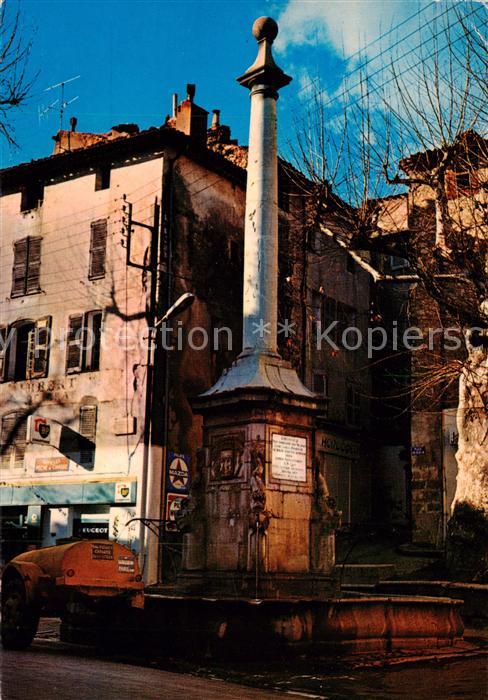 Lorgues 83 Var La fontaine de la noix