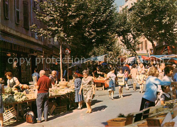 Toulon Var Le Marche du cours Lafayette