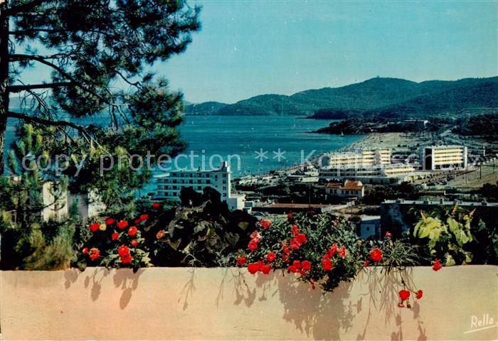 Le Lavandou La Residence Beach les nouveaux immoubles la plage et le Cap Benat