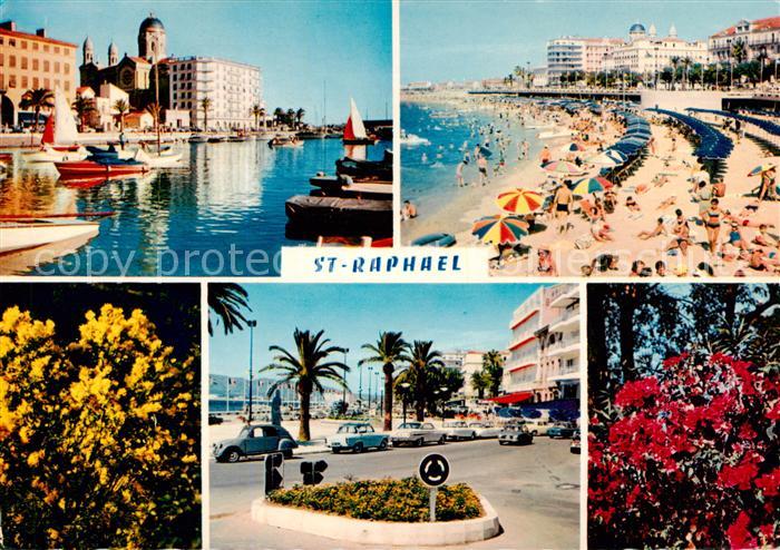 Saint-Raphael 83 Var Le Port La plage Cite