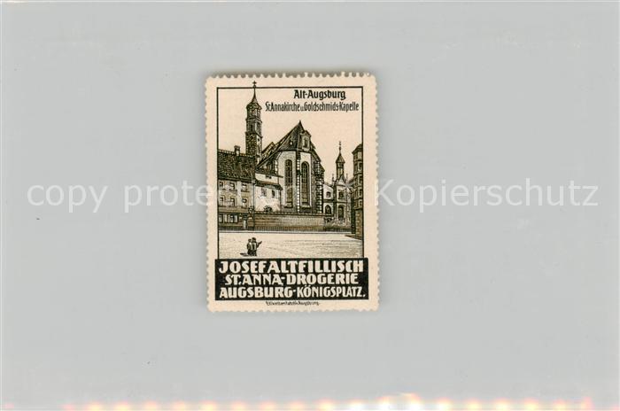 Augsburg St Annakirche und Goldschmiedekapelle