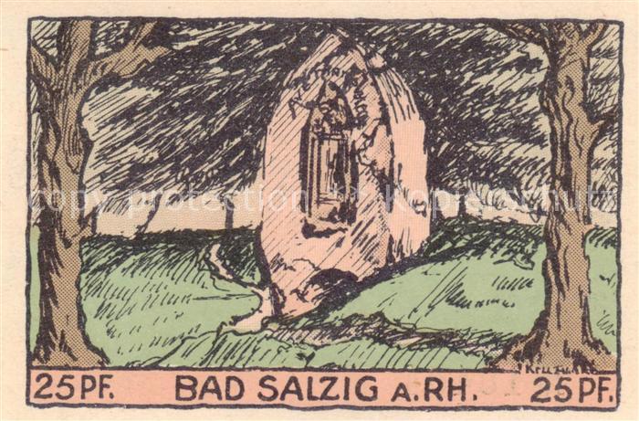 Bad Salzig 25 Pf Schein