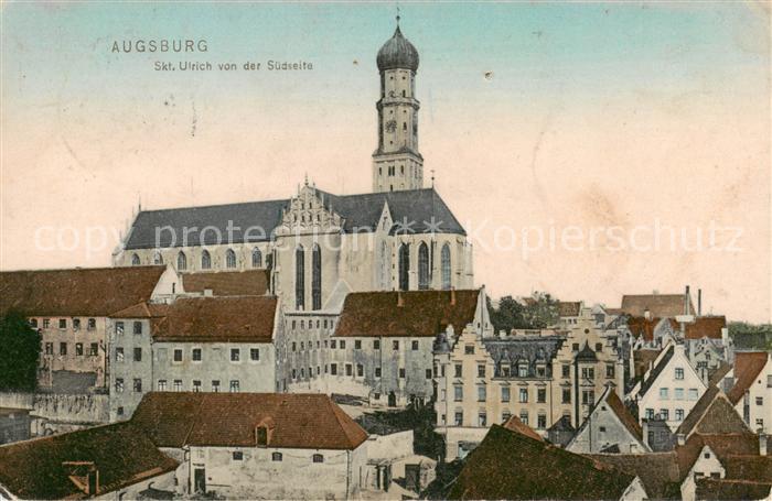 Augsburg St Ulrich von der Suedseite