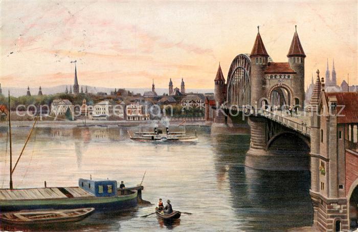 Bonn Rhein Rheinbruecke