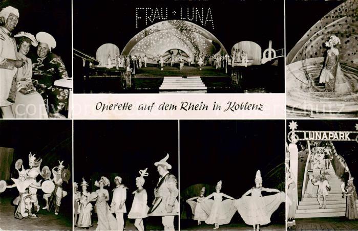 Koblenz  Rhein Operette Frau Luna auf dem Rhein Details