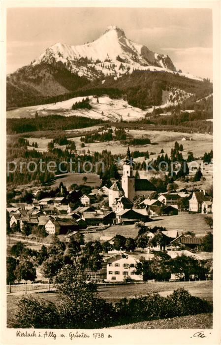 Wertach mit Gruenten