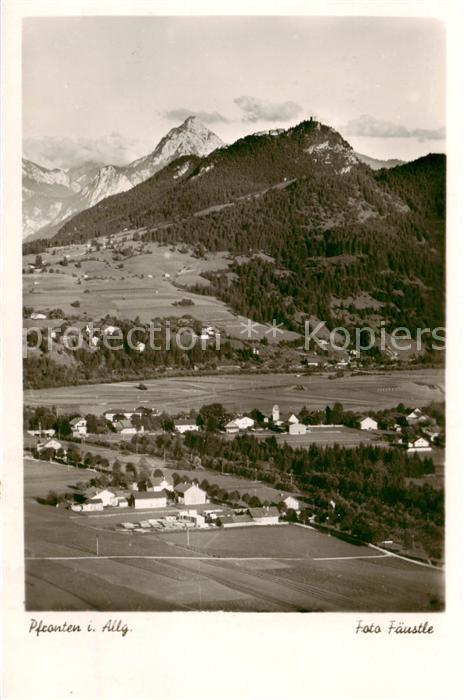 Pfronten Ostallgaeu Bayern Fliegeraufnahme