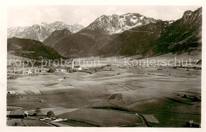 Pfronten Ostallgaeu Bayern Fliegeraufnahme