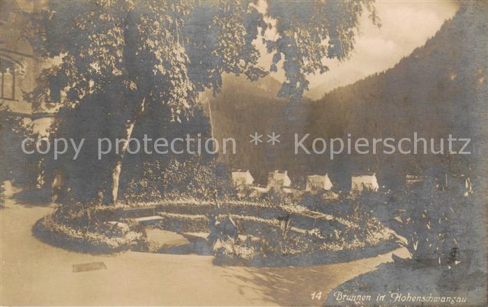 Hohenschwangau Brunnen Park