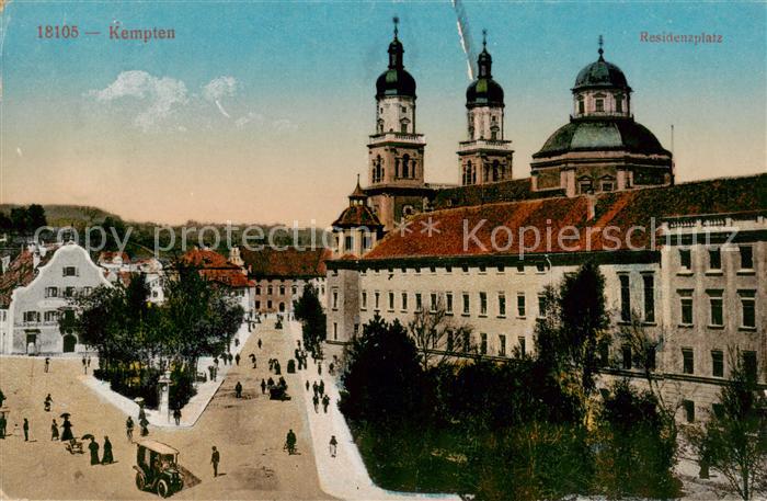Kempten Allgaeu Residenzplatz