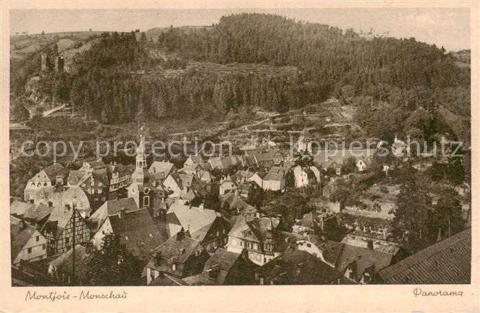 Monschau Montjoie NRW Fliegeraufnahme