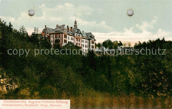 Rosbach Sieg Stadtcoelnische Auguste Victoria Stiftung