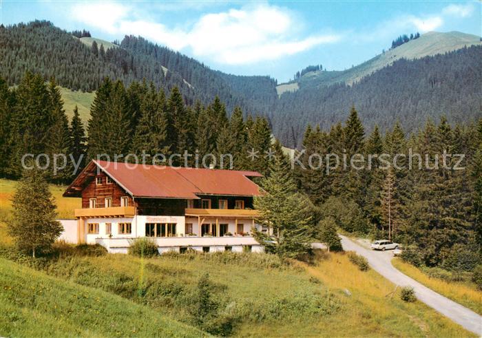 Wertach Terrassen Cafe Pension Alpenhaus Zum Toni