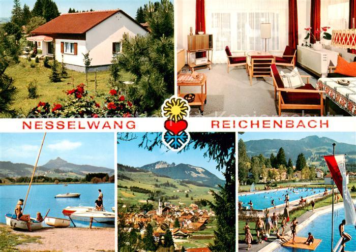 Reichenbach Nesselwang Feriendorf Bungalow Strand Schwimmbad Panorama