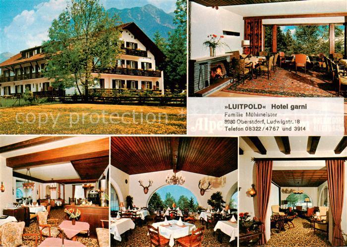 Oberstdorf Luitpold Hotl garni Gastraeume