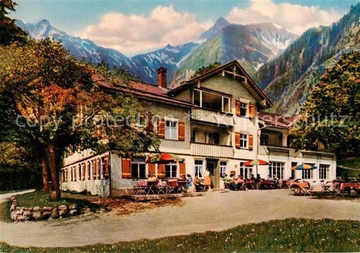 Oberstdorf Berggasthof Spielmannsau