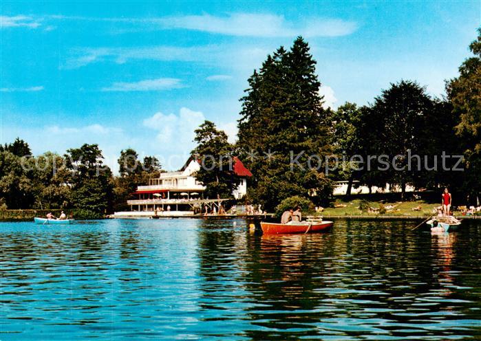 Bad Woerishofen Waldsee mit Waldcafe
