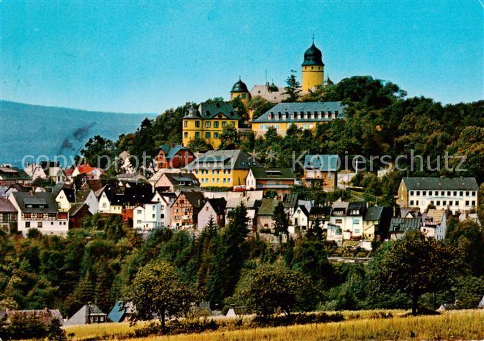 Montabaur Westerwald Schloss Stadtansicht