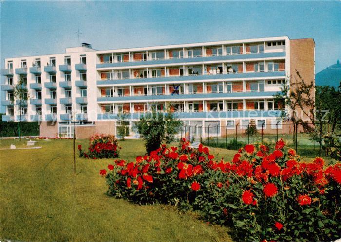 Bad Honnef Kursanatorium mit Drachenfels