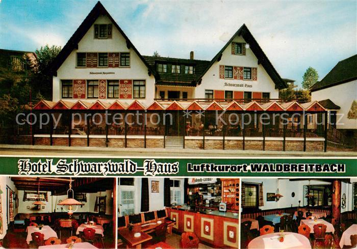 Waldbreitbach Wied Hotel Schwarzwald Haus Gastraeume