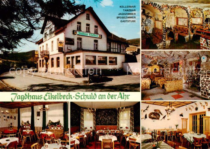 Schuld Jagdhaus Eikelbeck Kellerbar Tanzbar Jagdzimmer Gaststube