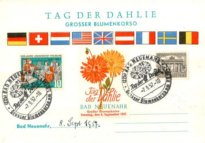 Bad Neuenahr-Ahrweiler Tag der Dahlie Blumenkorso